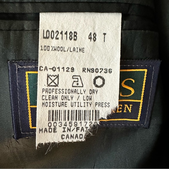 Chaps by Ralph Lauren 100% Wool Sport Coat - Picture 7 of 10